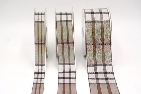 Taupe, Creme und Anthrazit Karobband_AI